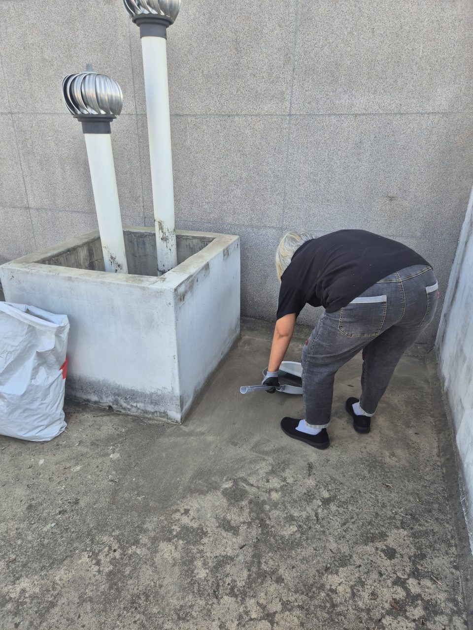 종로 옥상환풍기교체 옥상환풍기 교체 중